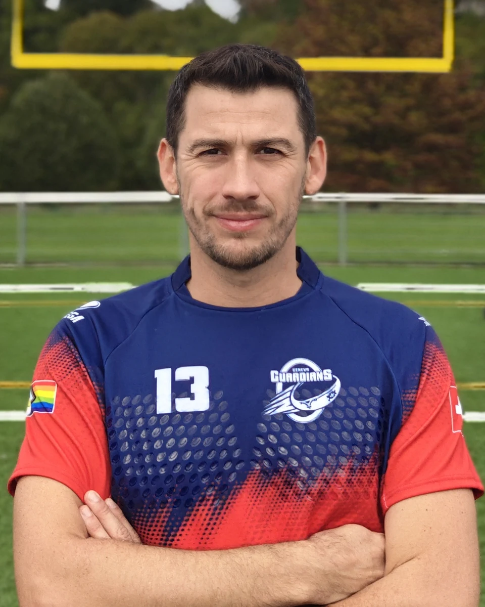 Anthony “Tony” Merlet-Langlois, Co-President of Geneva Guardians Rugby Club