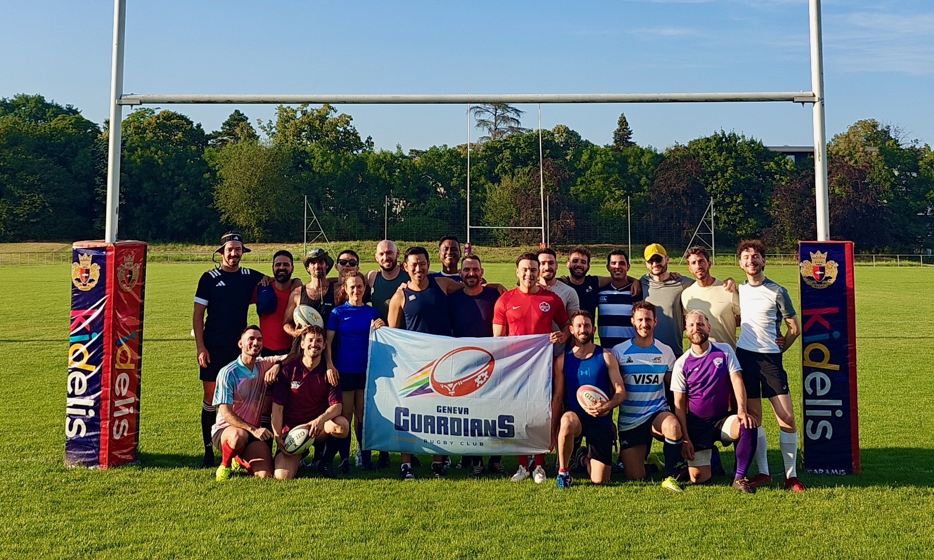 The Geneva Guardians together at training