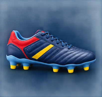 Illustration of a rugby boot and studs